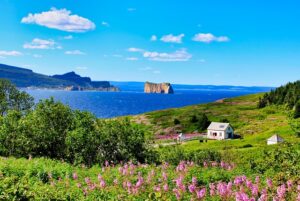 Gaspesie-Halbinsel in Quebec, Kanada.