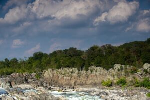 Ein Fluss mit P, der Potomac River.