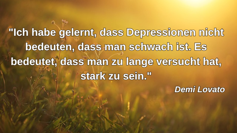 Zitate über Depressionen als Wegweiser in dunklen Stunden